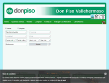 Tablet Screenshot of donpisovallehermoso.com